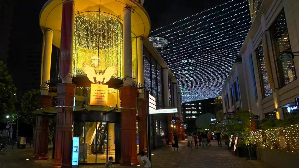 Tokyo night walk in Akasaka and Aoyama・4K HDR