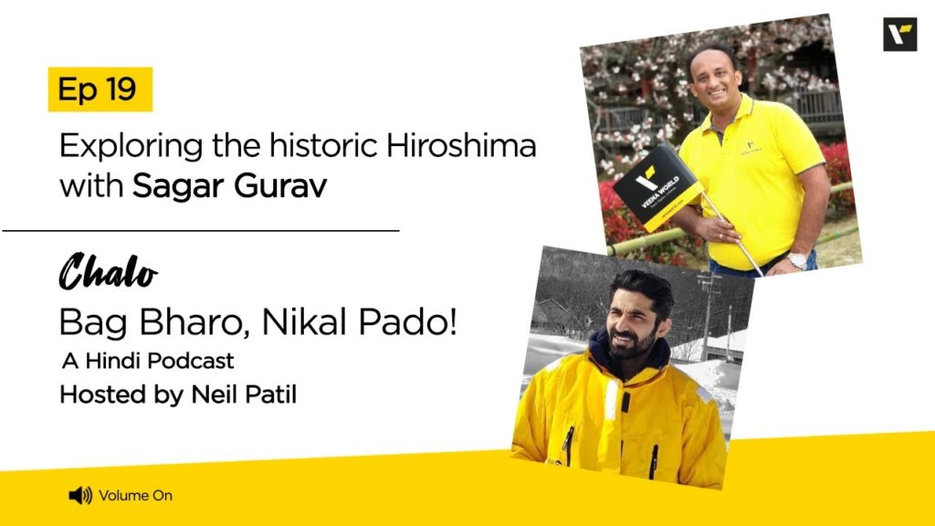Exploring the historic Hiroshima with Sagar Gurav | Veena World
