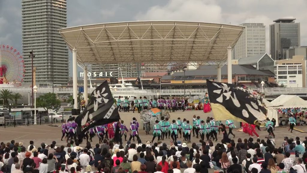 2022　近畿大学 洗心　フィナーレ　Sailing KOBE 2022　メイン会場　7月9日