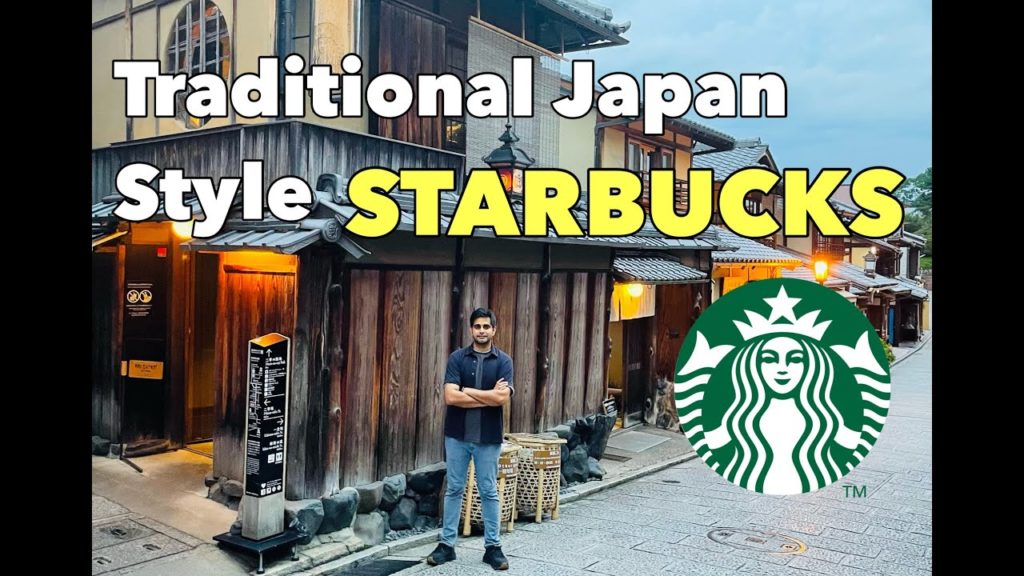 Old Style Starbucks in Kyoto Japan | Traditional Japan