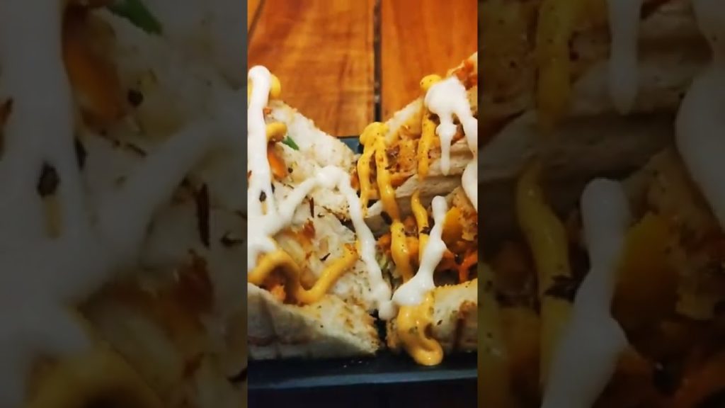 Cheese chicken sandwich 😘❤️|M3 foods | #chickensandwich  #shorts