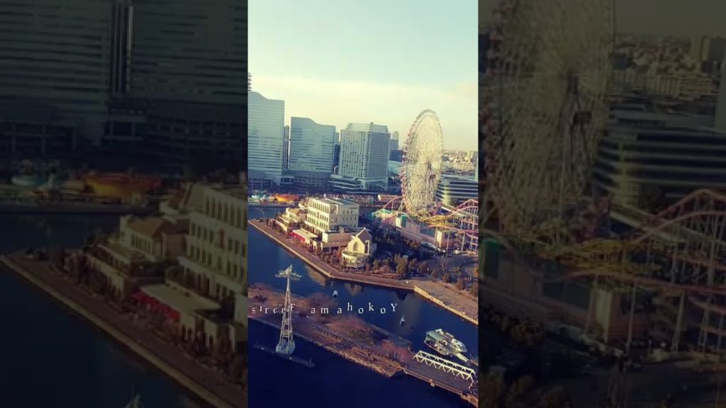 Ferris Wheel Japan Tokyo | Yokohama Ferris Wheel | #shorts