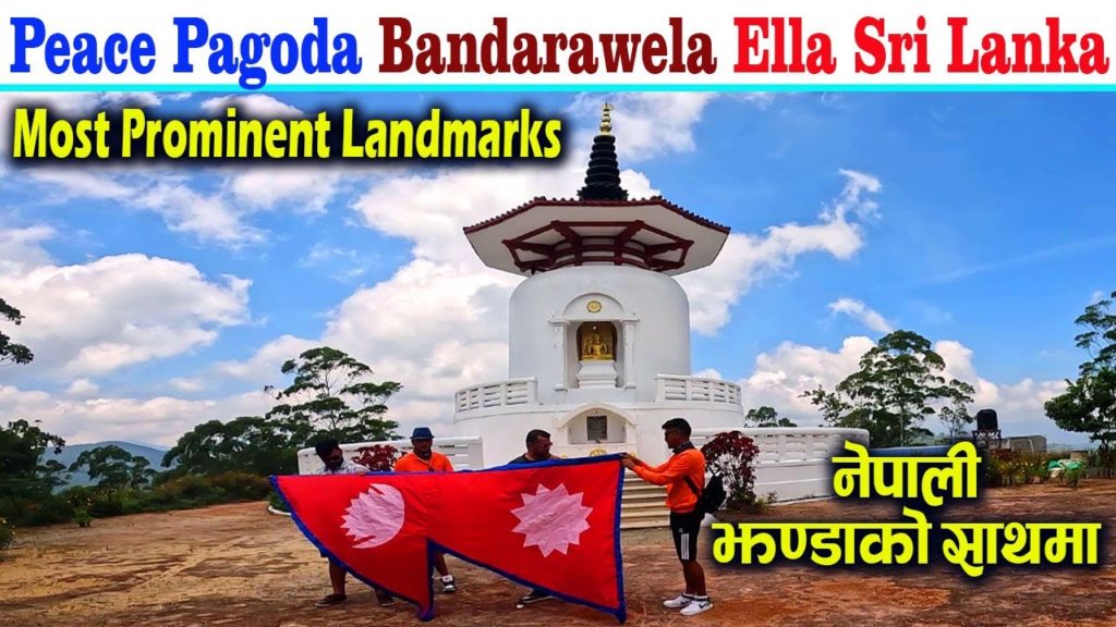 Most Prominent Landmarks | Peace Pagoda Bandarawela | Sri Lanka |
