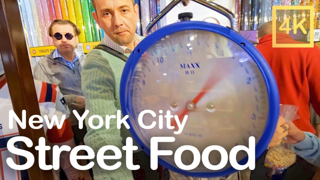 Street Food — New York【4K】🇺🇸 Street Food — New York【4K】🇺🇸