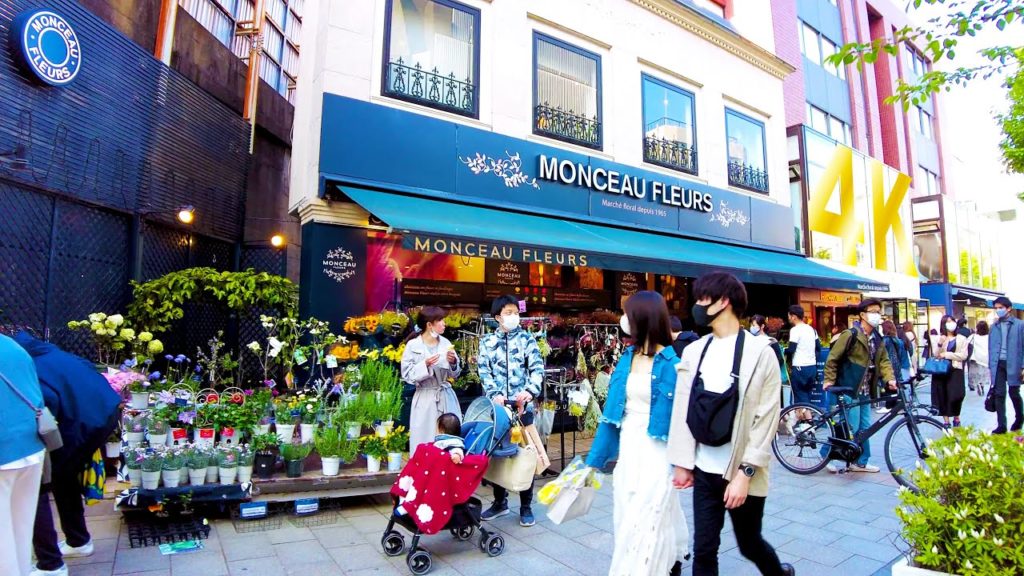 [Jiyugaoka walk in Tokyo] Fashionable and elegant city  (4K ASMR non-stop 1 hour 03 minutes)