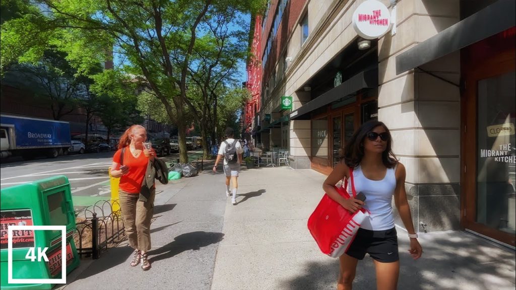 Walking New York City: Upper West Side (Binaural City Sounds)