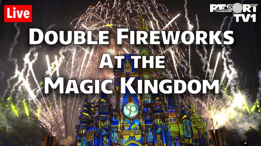 🔴Live: Double Fireworks at the Magic Kingdom – Walt Disney World Live Stream – 7-15-22 🔴Live: Double Fireworks at the Magic Kingdom - Walt Disney World Live Stream - 7-15-22