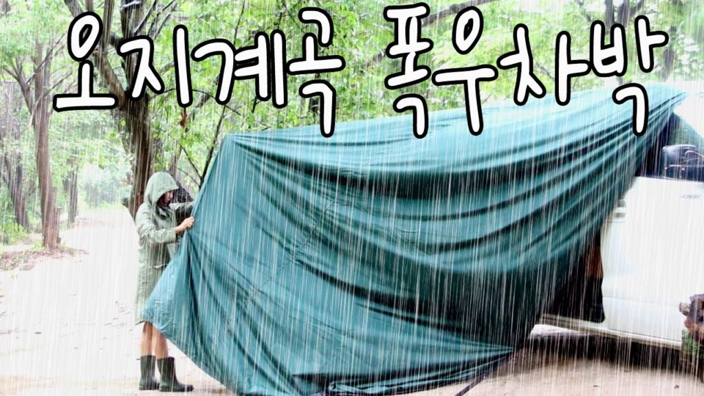 하루종일 폭우 내리는  오지계곡에서 혼자  폭우차박 우중캠핑 빗소리 asmr  도마치계곡  비소리 우중차박 하루종일 폭우 내리는  오지계곡에서 혼자  폭우차박 우중캠핑 빗소리 asmr  도마치계곡  비소리 우중차박