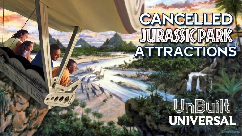 Never-Built Jurassic Park Rides at Universal Orlando - UnBuilt Universal