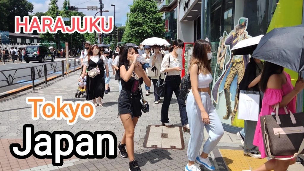 [4K] walking tour from Miyashita Park  SHIBUYA to Harajuku. Tokyo, Japan. জাপান ভ্রমণ। July 2022.