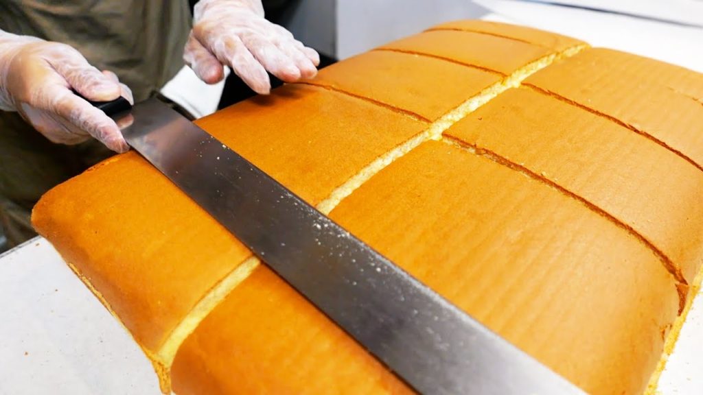 Taiwanese Food - GIANT CASTELLA CAKE Keki Modern Cakes New York City