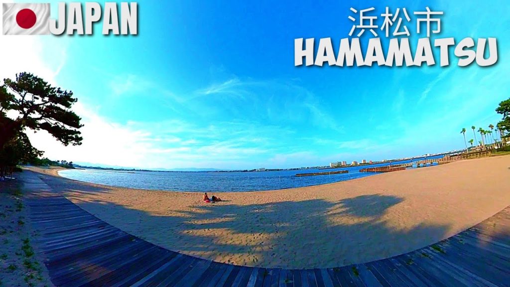 CAMINHANDO NA PRAIA DE ARAI BENTEN EM HAMAMATSU  (Shizuoka – JAPÃO) CAMINHANDO NA PRAIA DE ARAI BENTEN EM HAMAMATSU  (Shizuoka - JAPÃO)