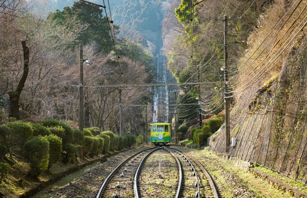 Mount Takao Cable Train