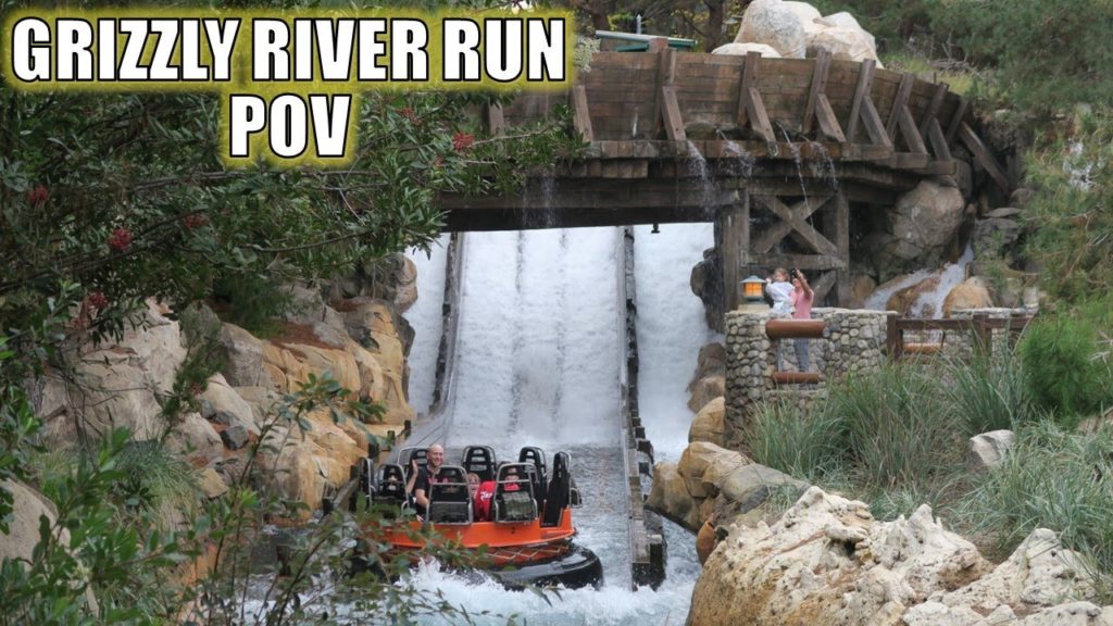Grizzly River Run POV, Disney California Adventure Intamin River Rapids Ride | Non-Copyright