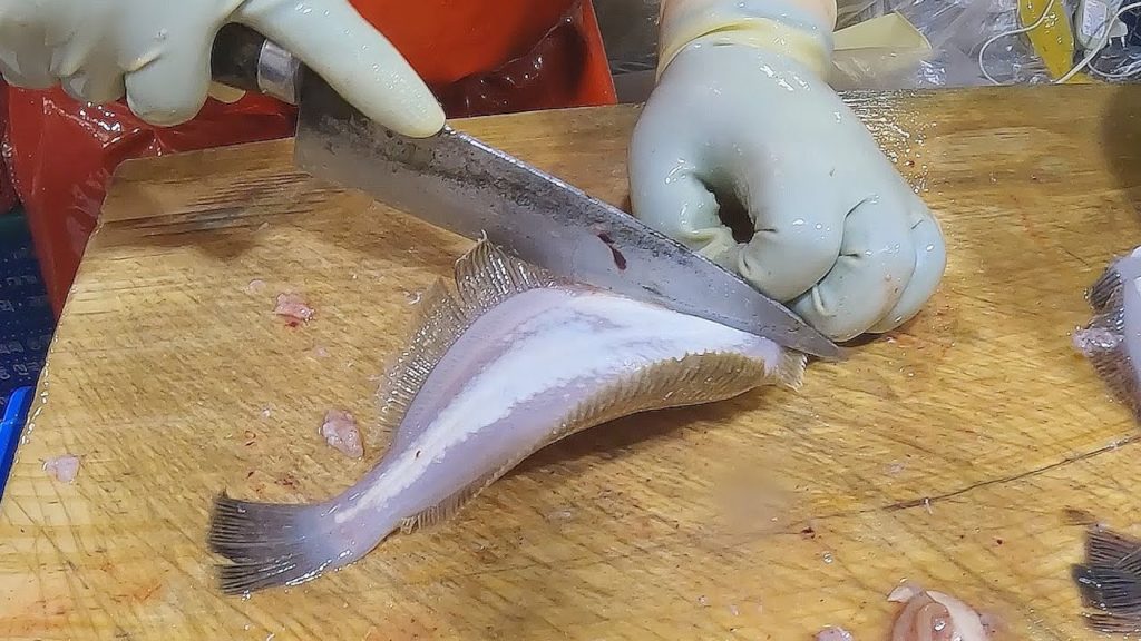 street food asmr food fish cutting korean food asian seafood korea sashimi making video 300622 3