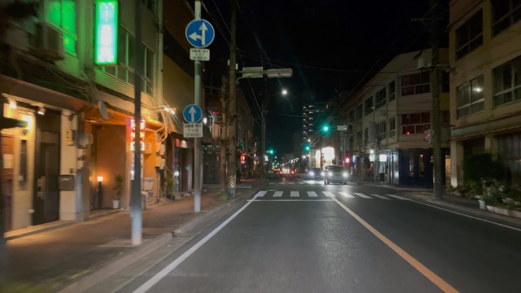 JAPAN Road Trip 2021-03-26 | After Work Night Time Drive from Kira Town Nishio City to Gamagori...