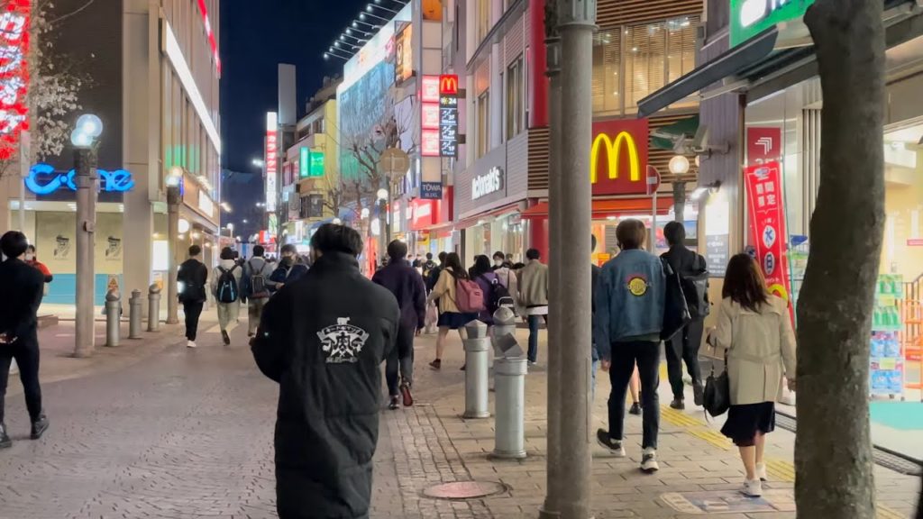 【4K HDR】Chiba Walk at night (Mar.2021) 【Japan】