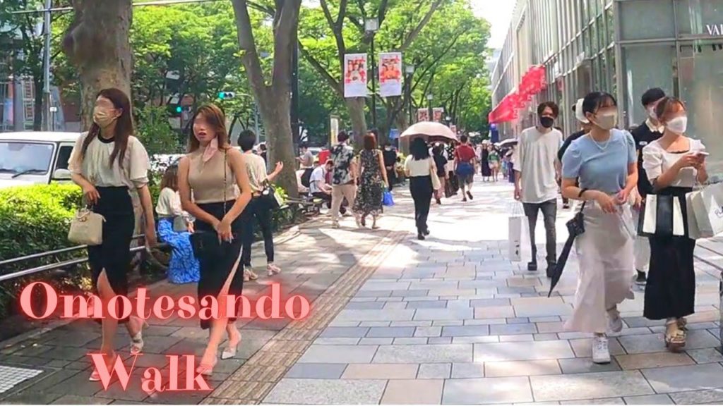 Omotesando Tokyo in Japan walking tour.【4K】7.2022