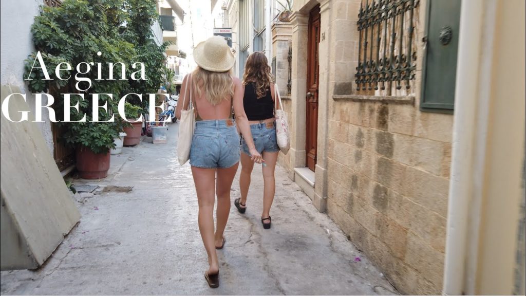 Picturesque Aegina Town Walk | The First Capital of Greece [4K HDR]