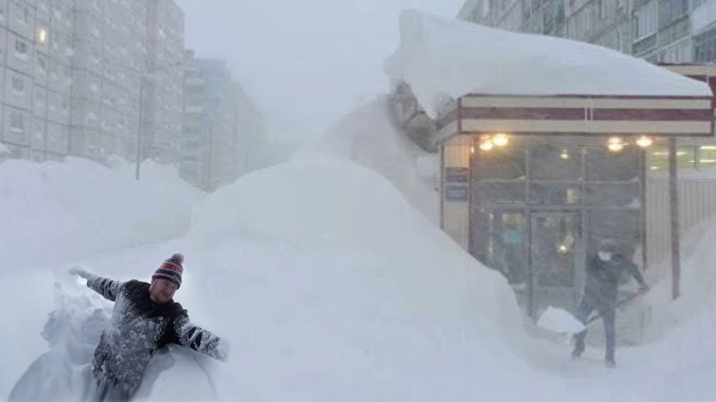 Incredibly strong snowstorm ! Snow blizzard hits Chubut in argentina Incredibly strong snowstorm ! Snow blizzard hits Chubut in argentina
