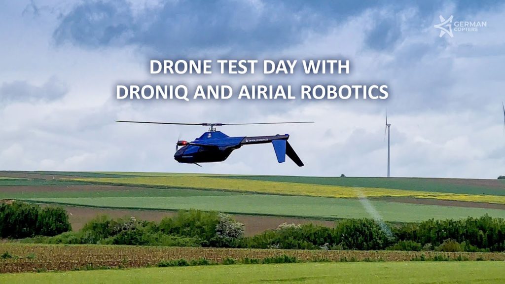 German Copters on Tour - Test a new Drone for Logistic