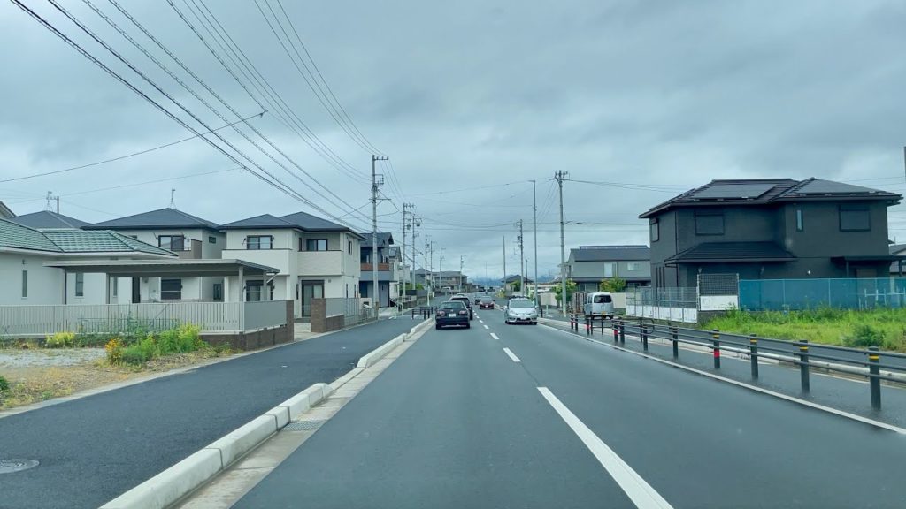 Morning Drive at Toyohashi City Aichi Japan Morning Drive at Toyohashi City Aichi Japan