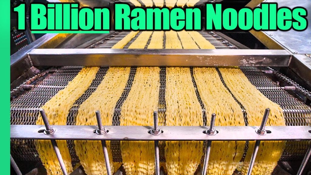 Ramen Noodle Factory Tour!! Making 1 BILLION Noodles a Year!! Ramen Noodle Factory Tour!! Making 1 BILLION Noodles a Year!!