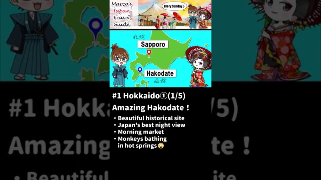 Amazing Hokkaido①(1/5) Hakodate😍 #short