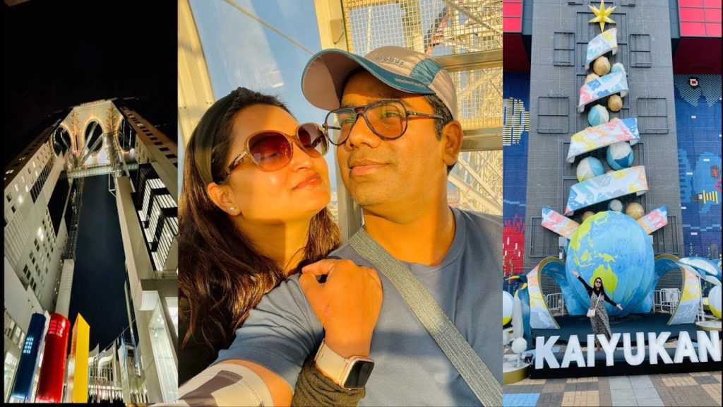 Umeda Sky Building || Tempozan Ferris Wheel and Harbor Village || SHRAVI LIFE IN JAPAN
