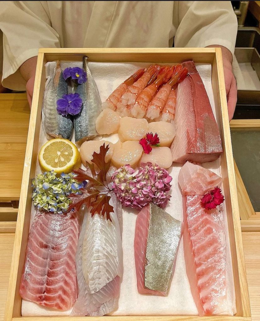 Tuna, the ingredients are very fresh