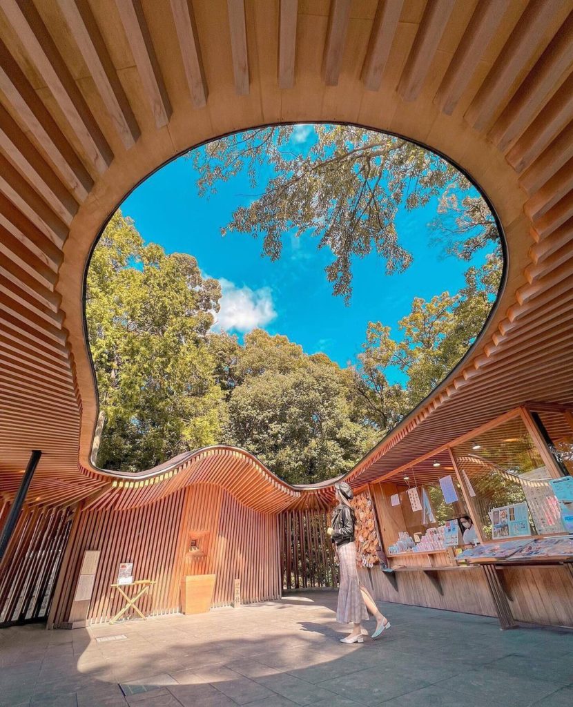 Ashiosha Shrine on the precincts of Hakusangu Shrine in Nisshin City, Aichi, is ...