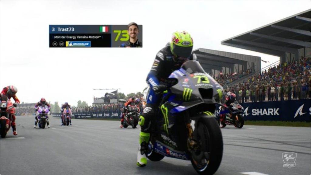 Relive all the @motogpesport action  Watch @73trast's highlights from Round 2...