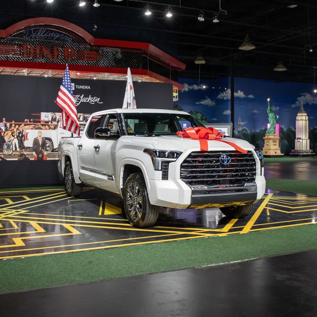 Toyota: And just like that, the very first 2022 #Tundra Capstone auctioned @barrett_jack… And just like that, the very first 2022 #Tundra Capstone auctioned @barrett_jack...