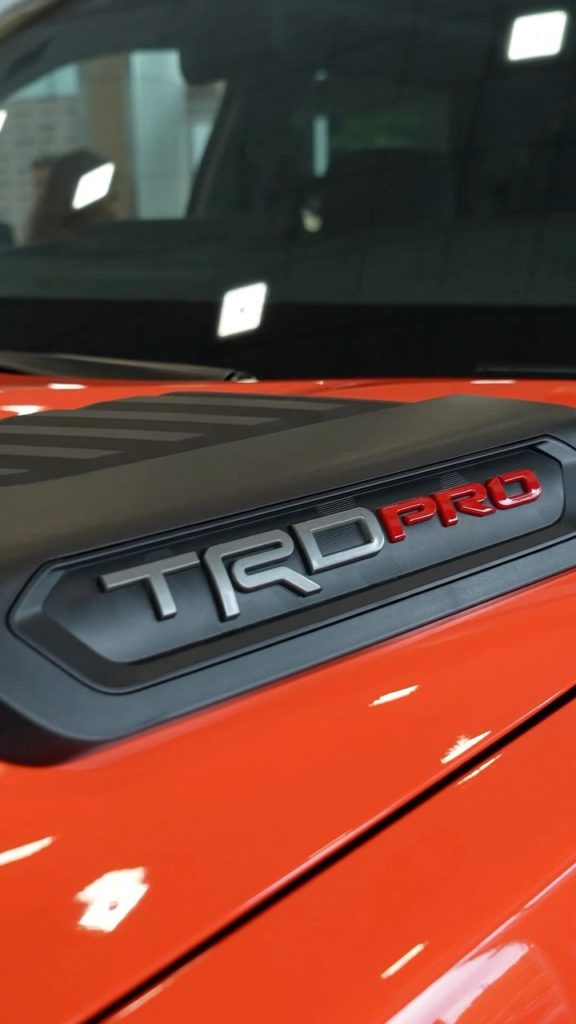 POV: being handed the keys to the very first 2022 #Tundra #TRD Pro! #BarrettJack...