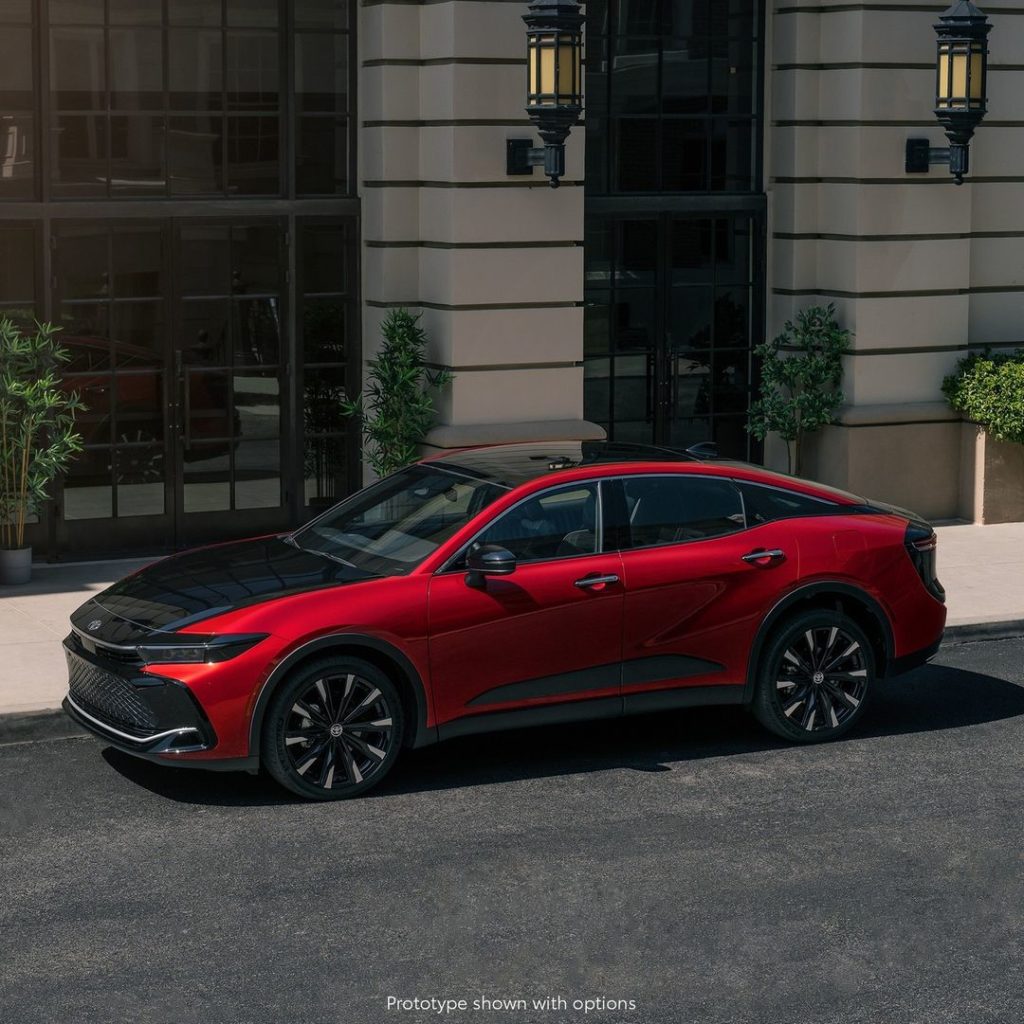 Breaking the mold of the traditional sedan. Meet the 2023 #ToyotaCrown. #LetsGoP...