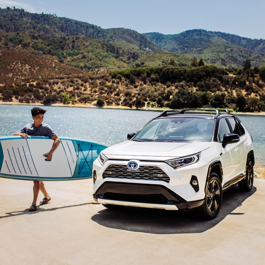 Turn your summer plans into fall stories.  #RAV4 #Hybrid #LetsGoPlaces...