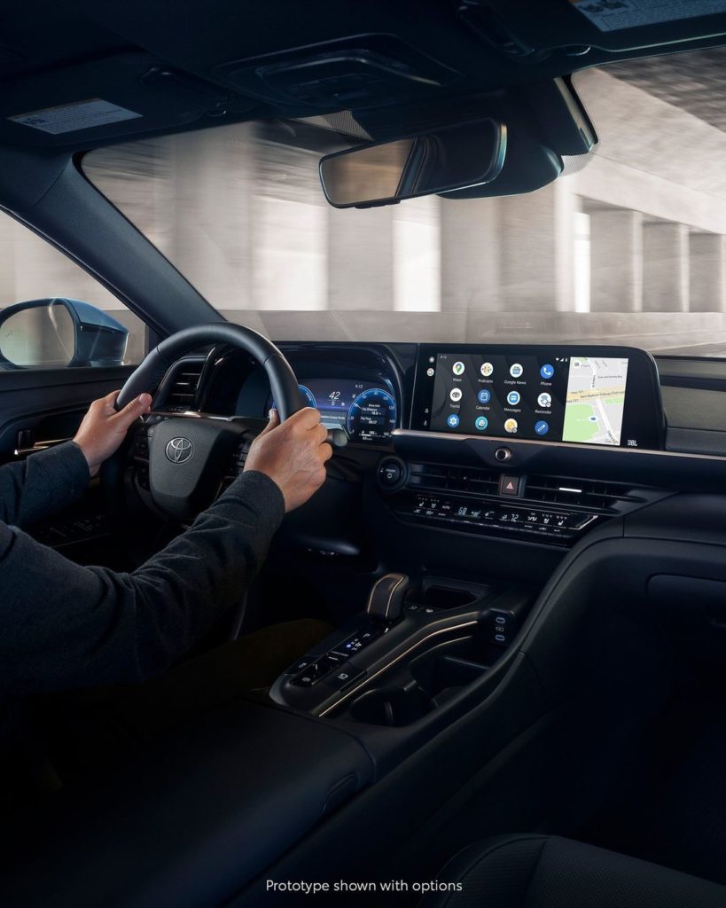 Escape conformity. Embrace striking comforts. The all-new 2023 #ToyotaCrown is f...