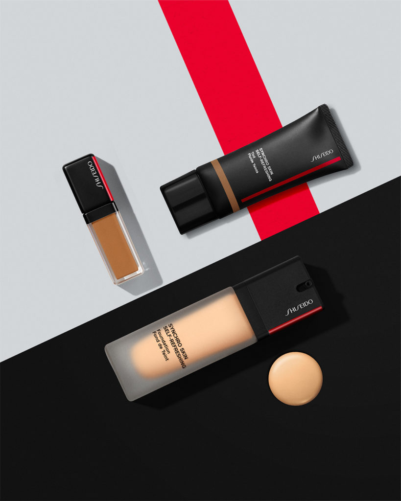 SYNCHRO SKIN has you covered. Create a complexion wardrobe with three formulas t...