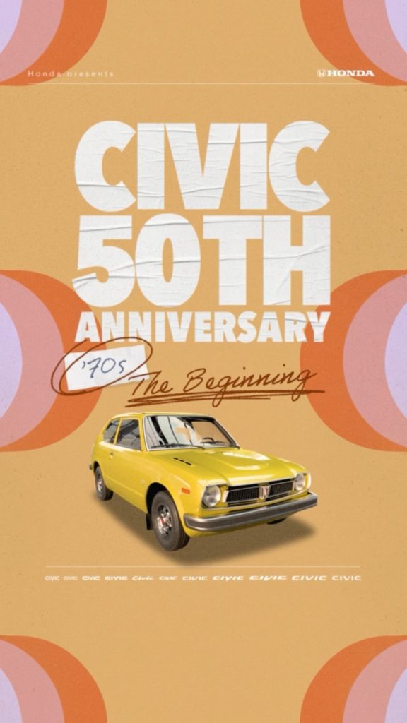 It’s the #Civic50th and we’re celebrating in style as we take you back in time, ...