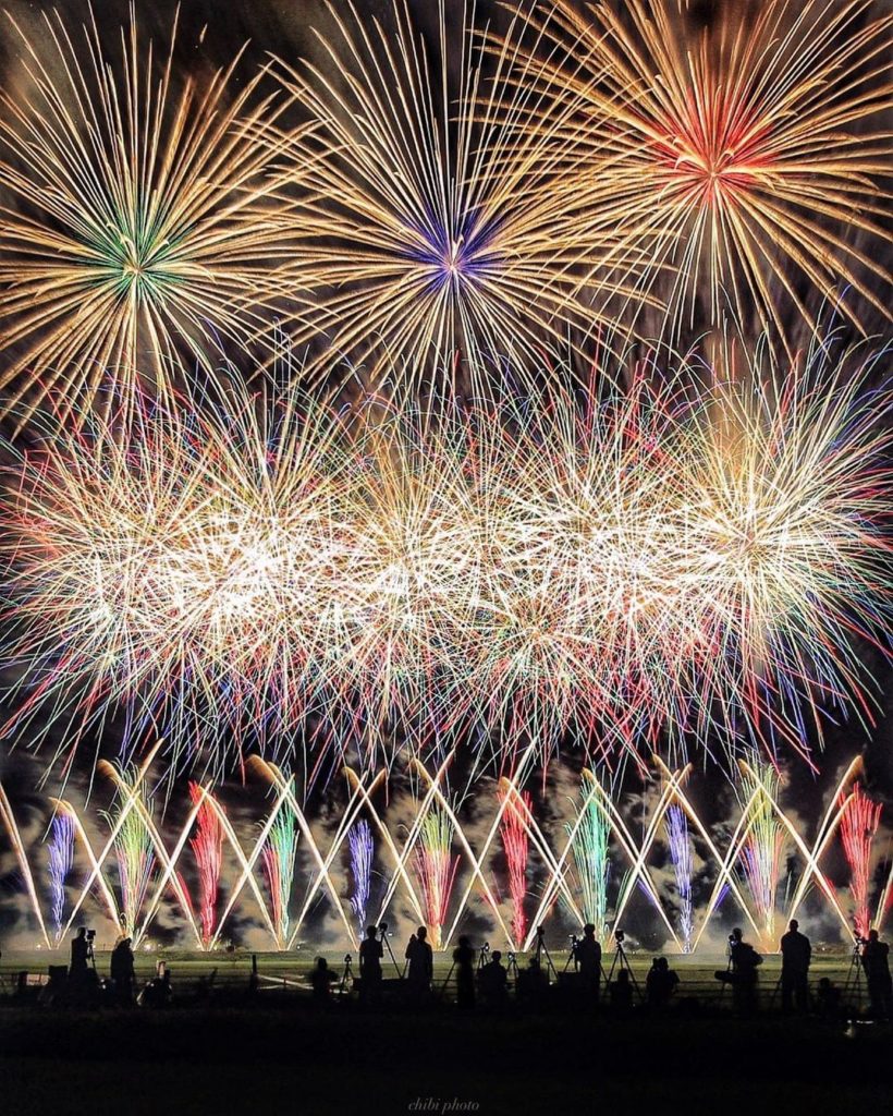 How many real fireworks festivals have you been to? 
The Akagawa Firework Festiv...