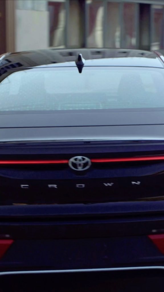 A sleek sedan for independent thinkers and doers. #ToyotaCrown #LetsGoPlaces...