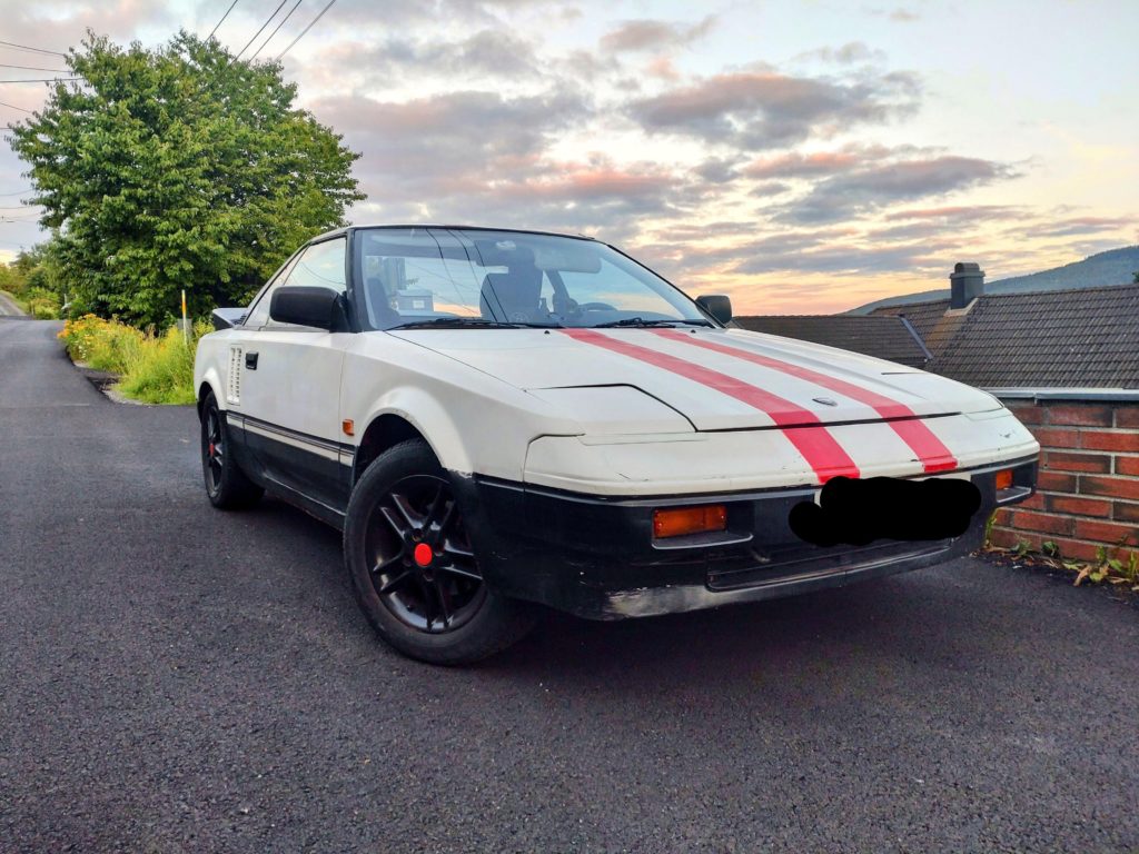 this is my MR2, Bottom Text.