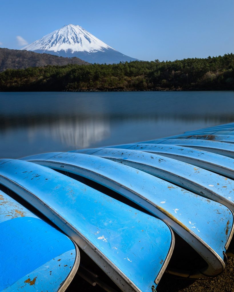 Mount Fuji from Lake Saiko