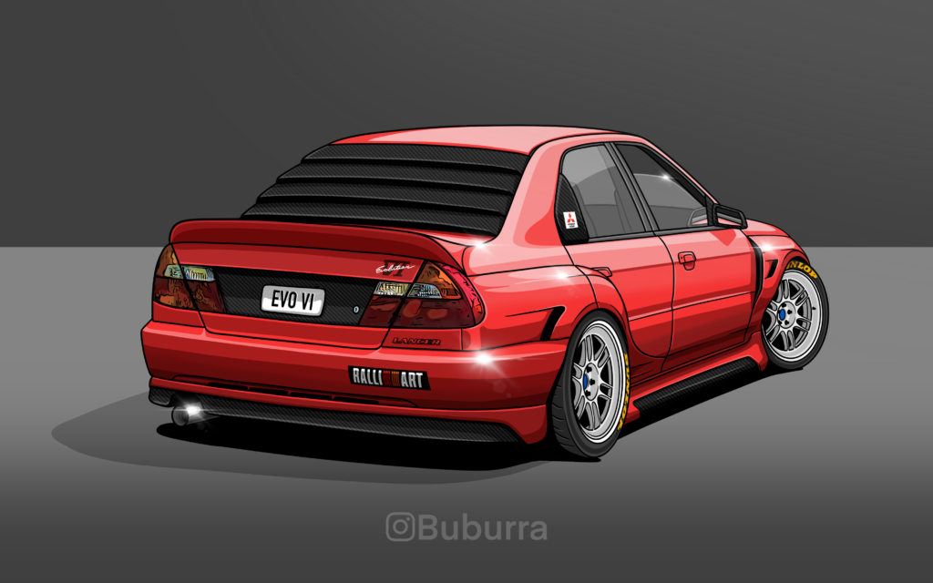 Evo VI Own design bodykit