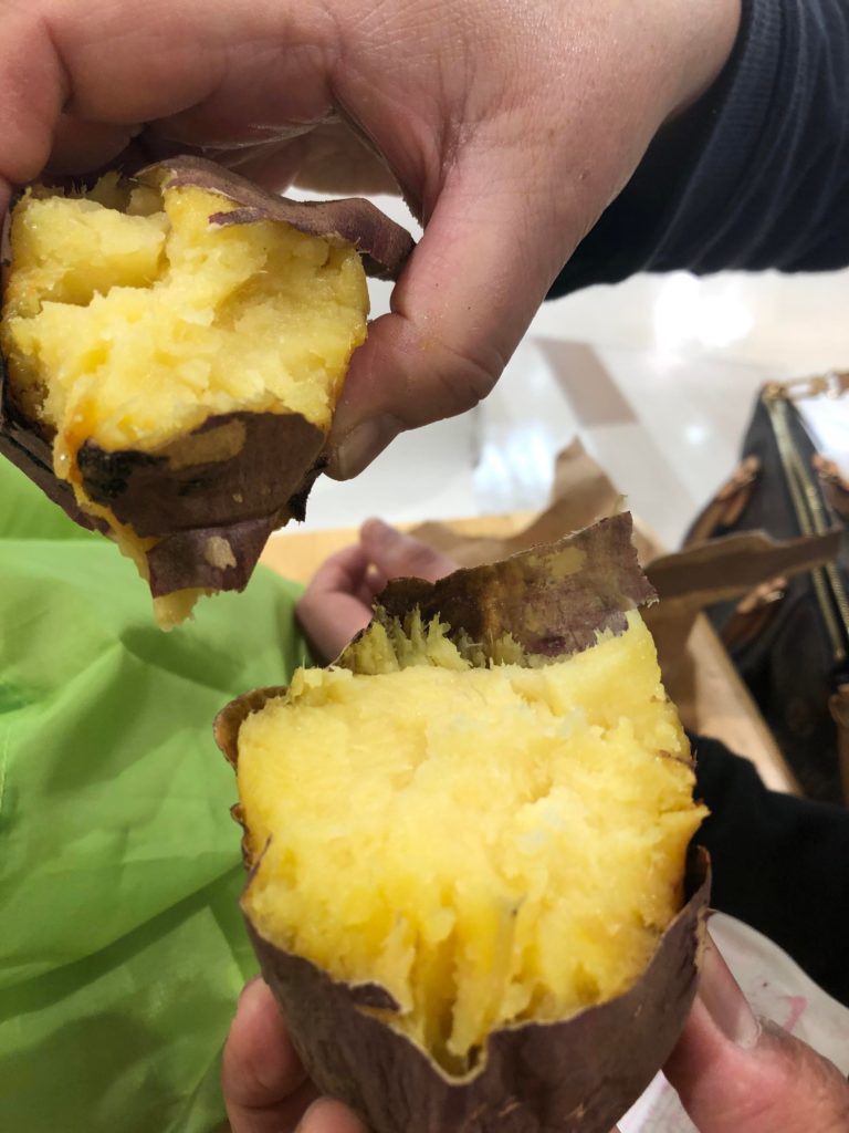 A simple yet classic Japanese treat. Yaki-imo