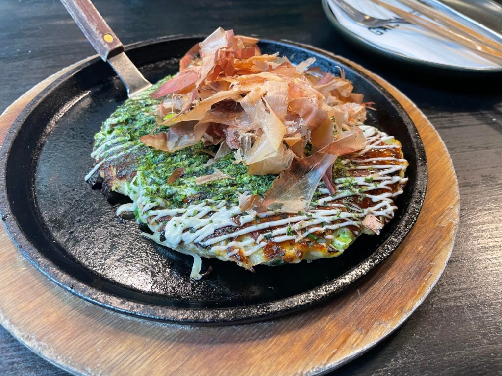 Had okonomiyaki from Gaijin (Chicago-based restaurant) for the first time. Strongly recommend!