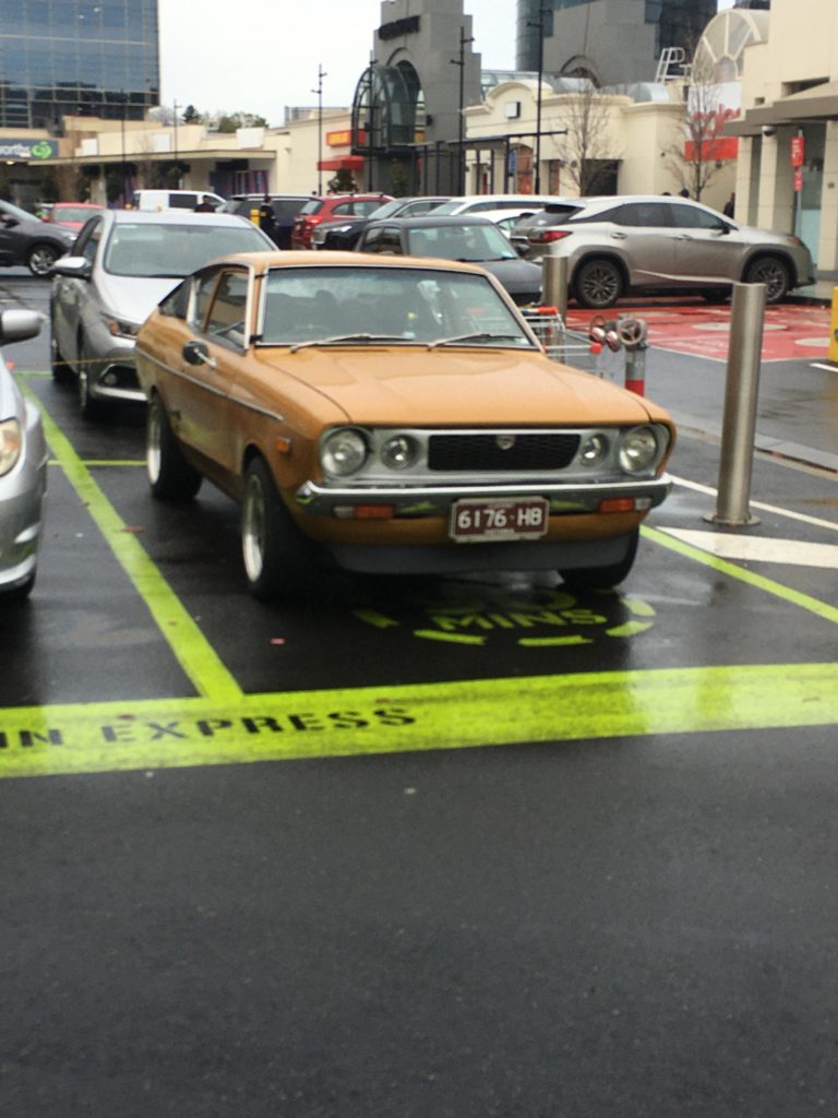 look at what i saw in the shopping centre parking lot