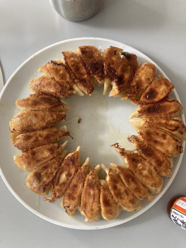100% selfmade Gyoza (even the dough)