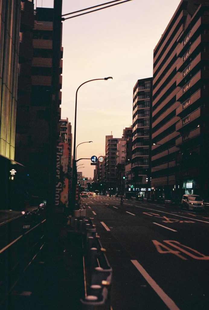 Tokyo Street at Dusk (OC)