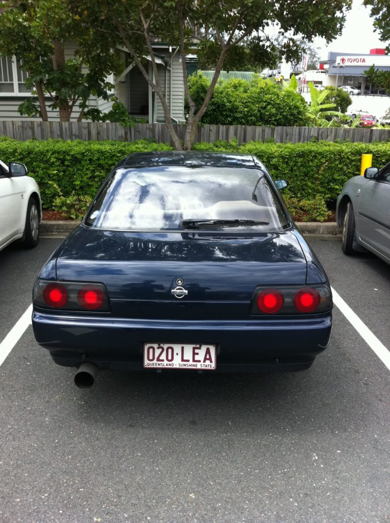 Unmistakable tail lights - R32 Skyline Hotplates